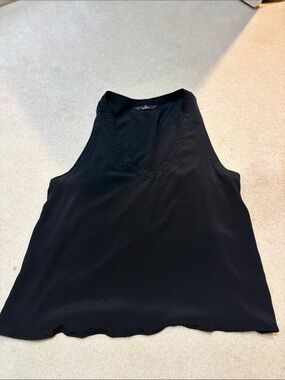 Mason: Black Silk Blend Skirt - Size 42